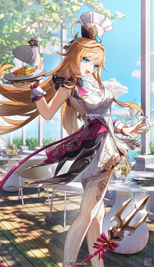 女孩子, young girl, illustration, Genshin Impact