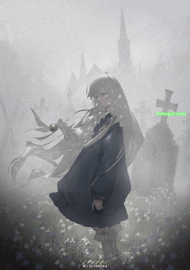 女孩子, 白发, 原创