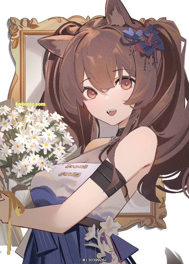 Arknights, 明日方舟, 女孩子, Angelina, 安洁莉娜(明日方舟), 兽耳