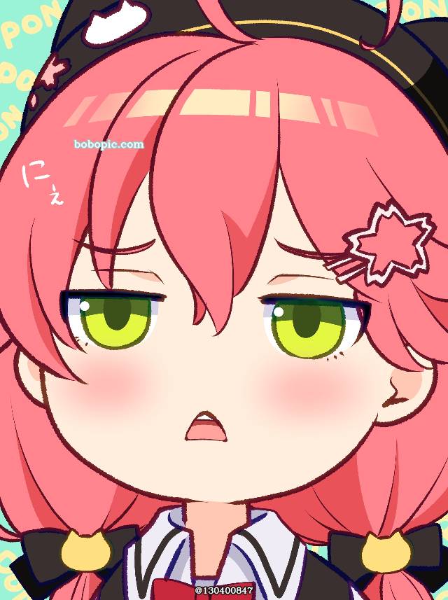 一张虚拟主播,虚拟YouTuber,Hololive,樱巫女绘画图片