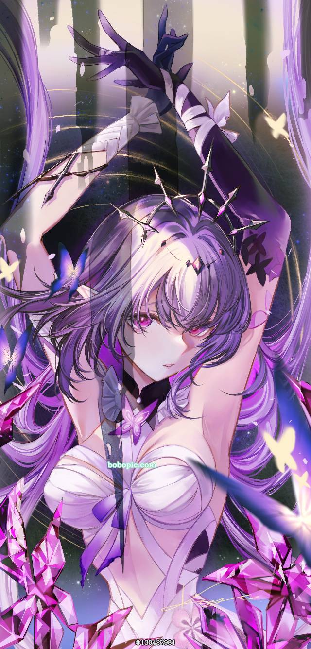 崩坏：星穹铁道, 遐蝶, Honkai: Star Rail, Honkai: Star Rail, 女孩子, 太美了, cool beauty