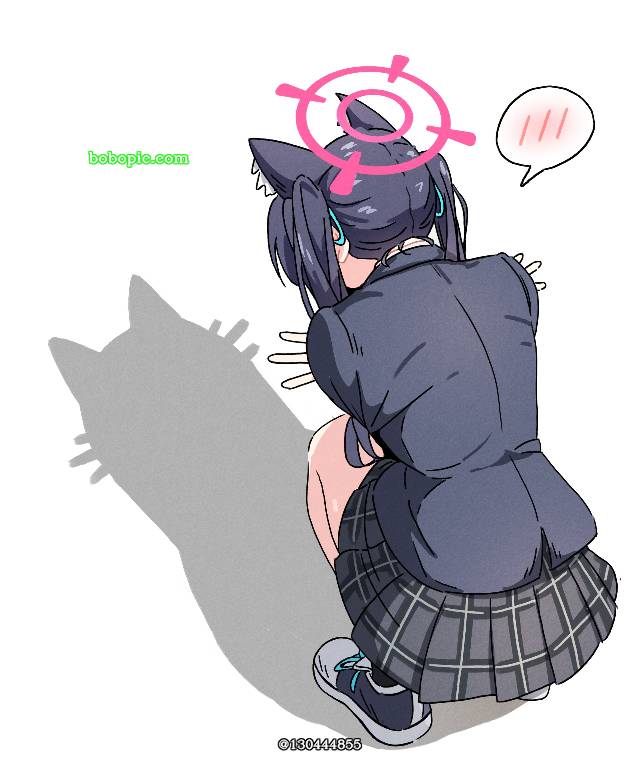 碧蓝档案, Kuromi Serika, shadow pictures