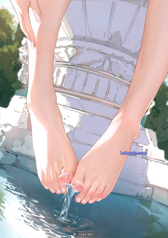 young girl, 赤脚, 腿