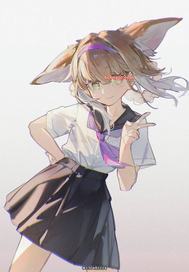 一张铃兰,明日方舟绘画图片