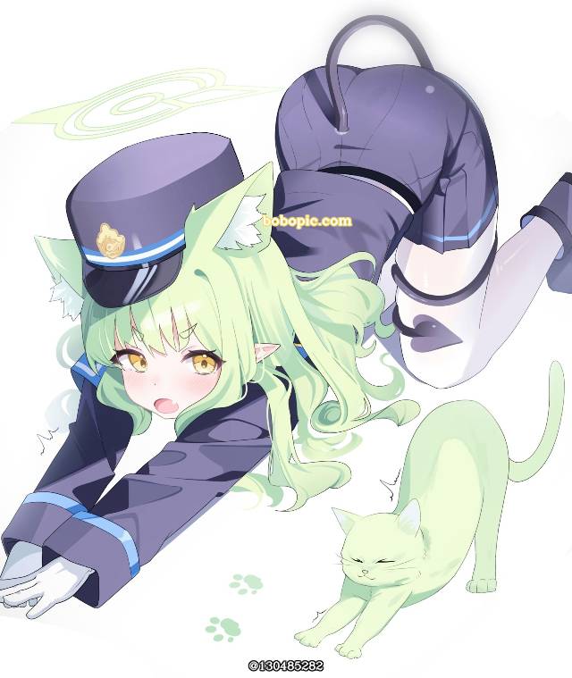 碧蓝档案, cat ears, Highlander Railroad School