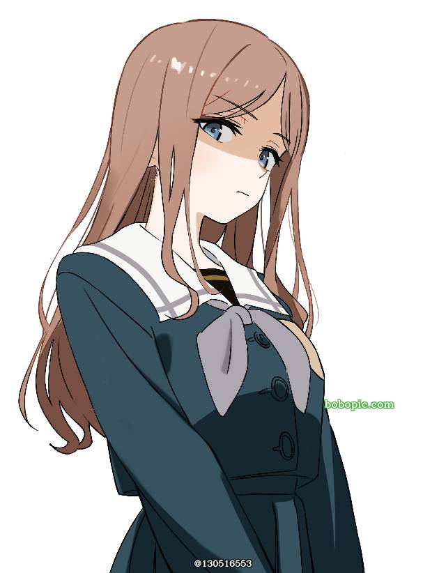 一张制服,MyGO!!!!!,长崎爽世,BanGDream绘画图片