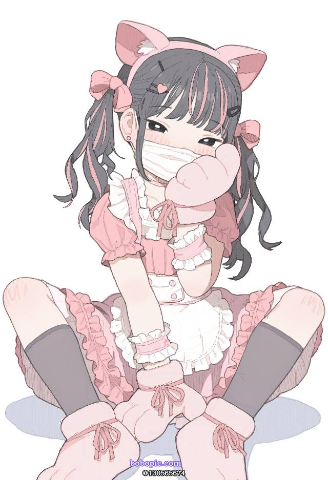 萝莉, 女孩子, little girl, cat ears, 女仆装, 女仆
