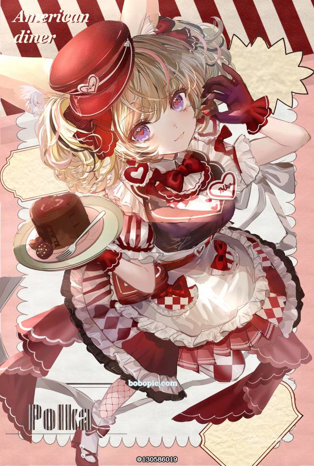 Omaru Polka fanart, 尾丸波尔卡, Hololive, Polka, 兽耳, Virtual Youtuber 100+ bookmarks