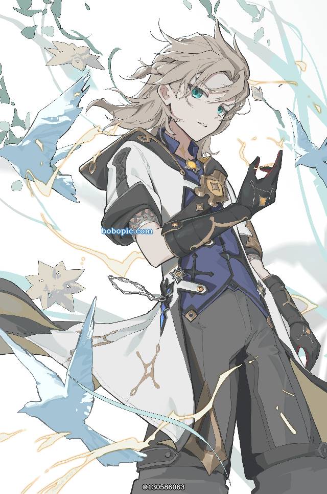 原神,原神同人,西风骑士团,阿贝多,雅儿贝德图片