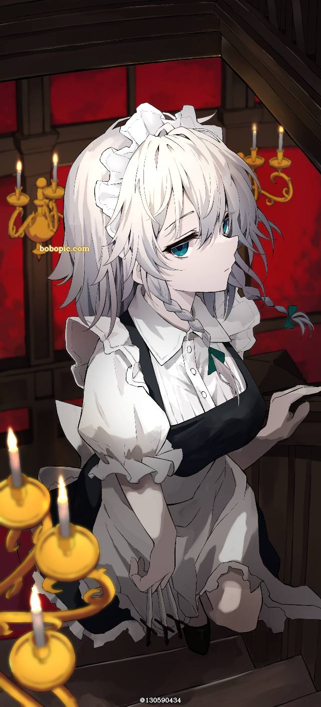 东方Project, sakuya izayoi, Scarlet Devil Mansion, 女仆