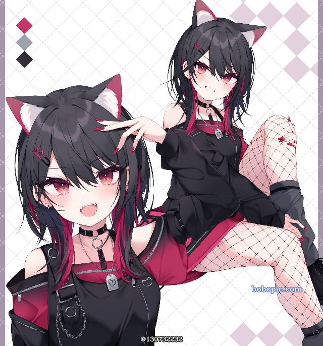 原创, 兽耳, 猫耳, 女孩子