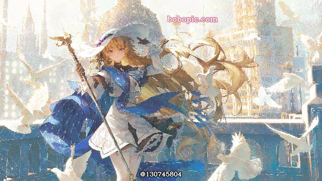 小女孩,金发,鸣潮图片