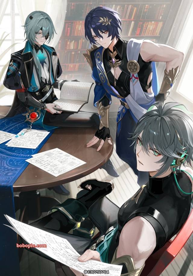 崩坏：星穹铁道, Honkai: Star Rail, 艾尔海森, 那刻夏, 真理医生, Danheng, Genshin Impact