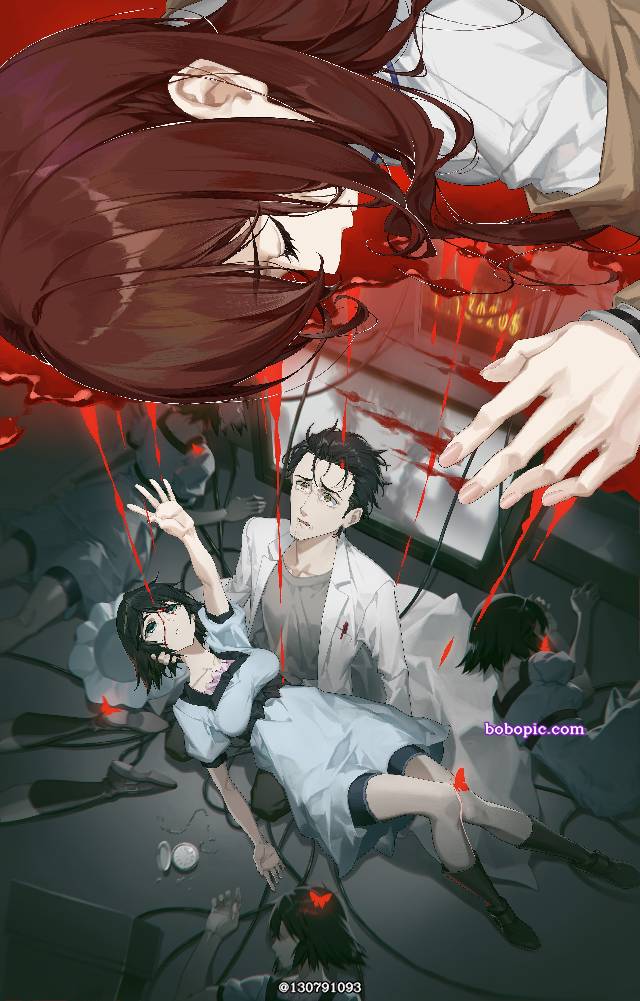 牧濑红莉栖, Rintarou Okabe, Mayuri Shiina