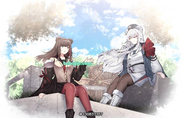 女孩子, 早露（明日方舟）, 凛冬（明日方舟）, Arknights, 明日方舟, 黑丝袜, 彩色丝袜