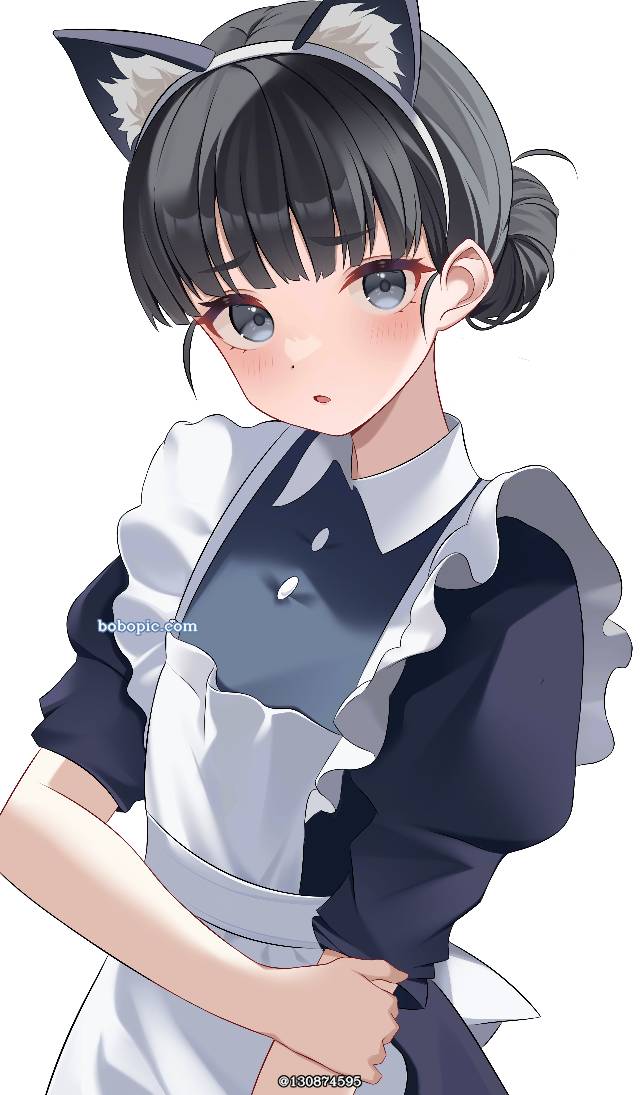 一张马剃天爱星,女仆,猫耳女仆,猫耳,败犬女主太多了绘画图片