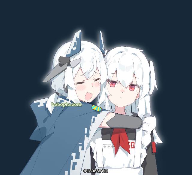 女孩子, 兵器拟人, 白发