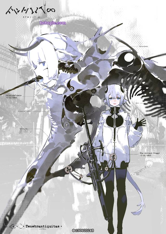 原创, 白发, 插画