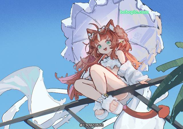 Arknights, 明日方舟, 桃金娘（明日方舟）, cute, cat ears