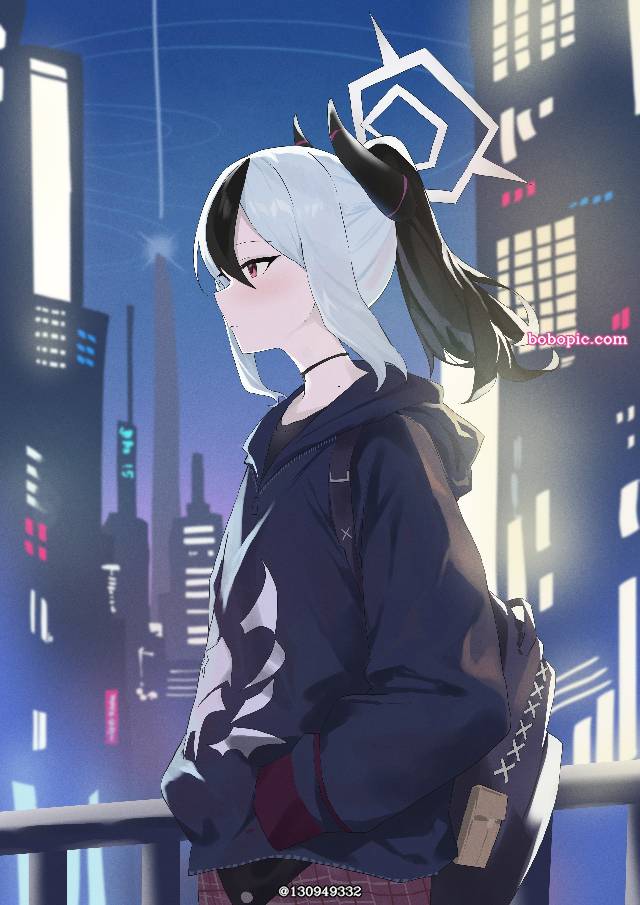 一张Kayoko,鬼方佳代子,蔚蓝档案绘画图片