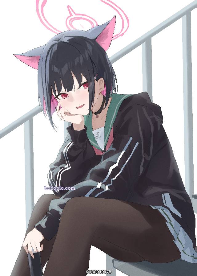 一张杏山和纱,蔚蓝档案绘画图片