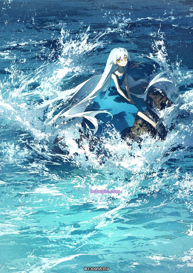 原创, 女孩子, sea