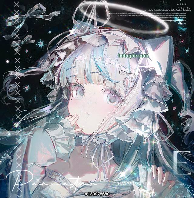 angel, cat, 女孩子, dependence