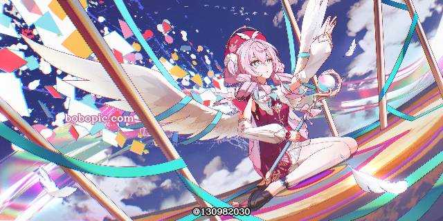 崩坏：星穹铁道, Honkai: Star Rail, young girl, 女孩子, 风堇, 白裤袜, 双马尾, 崩坏：星穹铁道100收藏