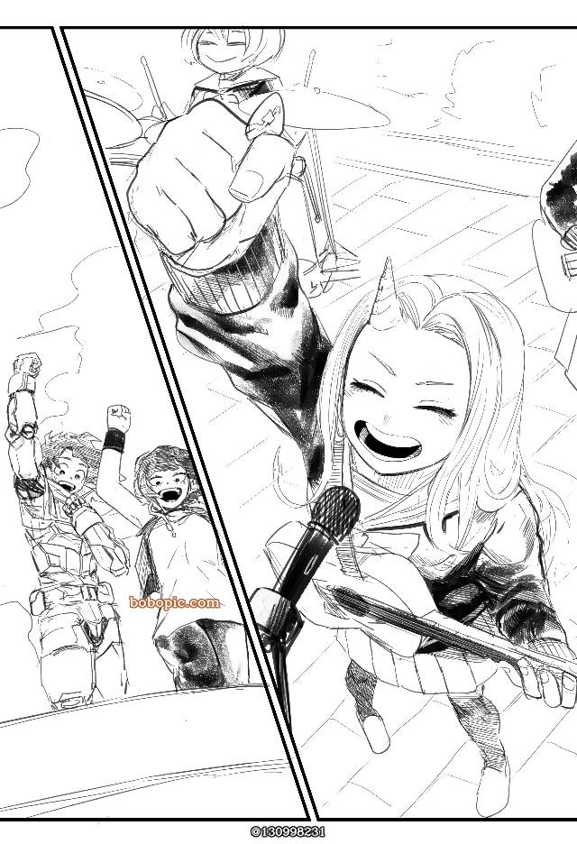 我的英雄学院, 绿谷出久, 耳郎响香, Eri, Hero