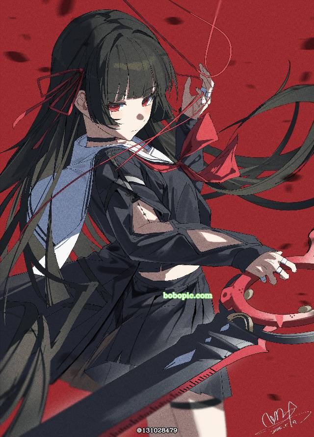 Wuthering Waves, cool beauty, 鸣潮1000收藏