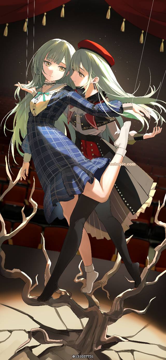 Mutsu Wakaba, 赤脚, Mortis (BanG Dream!), barefoot school uniform