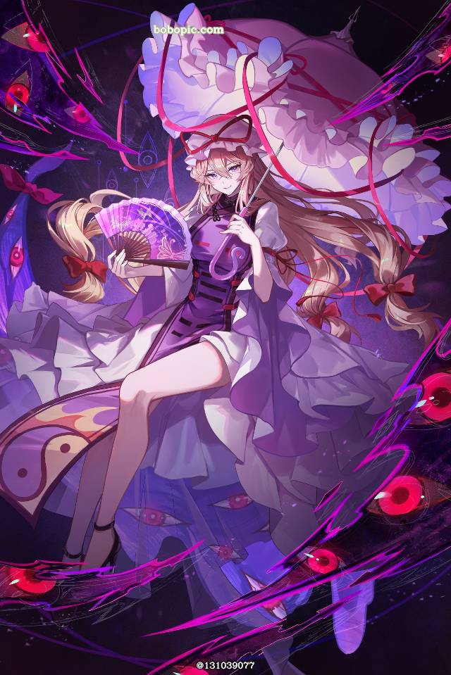 东方, 东方Project, 八云紫, 商业绘图, 东方project1000收藏, Legs of Touhou girls