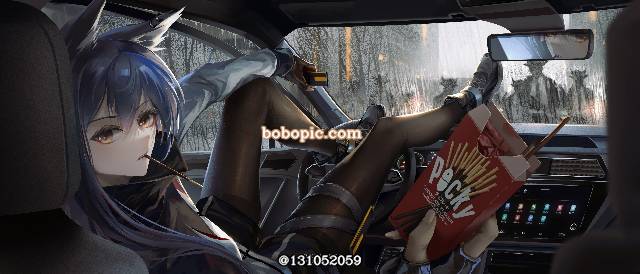 Arknights, 明日方舟, painting, illustration, Texas, black stockings, 女孩子, 德克萨斯（明日方舟）, 黑丝袜