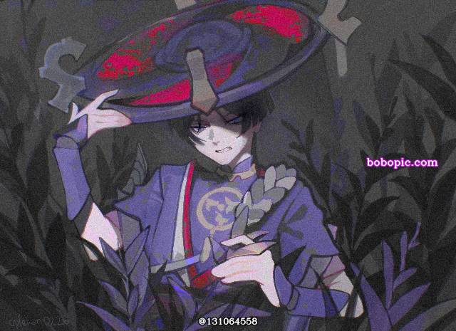 Genshin Impact, wanderer, 插画