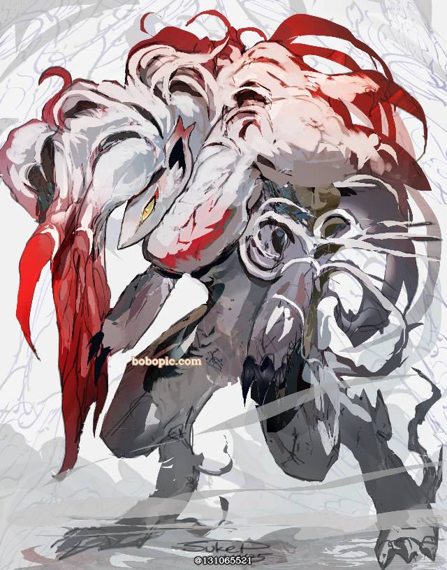 Hisuian Zoroark, 精灵宝可梦, 口袋妖怪, 厚涂, Hisui region, zoroark