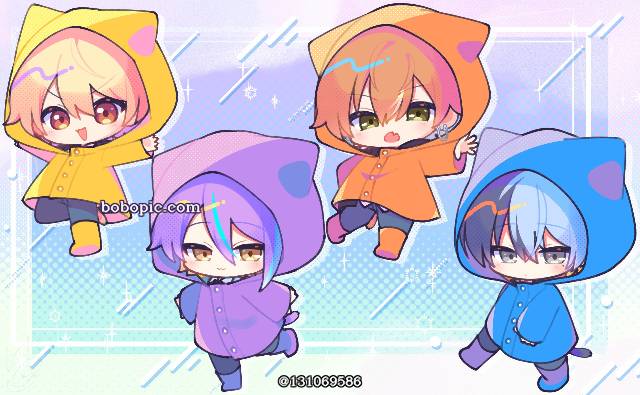 一张天马司,青柳冬弥,神代类,世界计划,东云彰人绘画图片