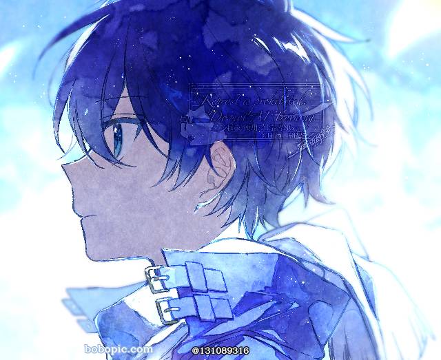 插画, 原创, 原创, 蓝