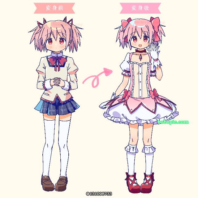 鹿目圆, 巴麻美, 佐仓杏子, 魔法少女小圆, 魔法纪录