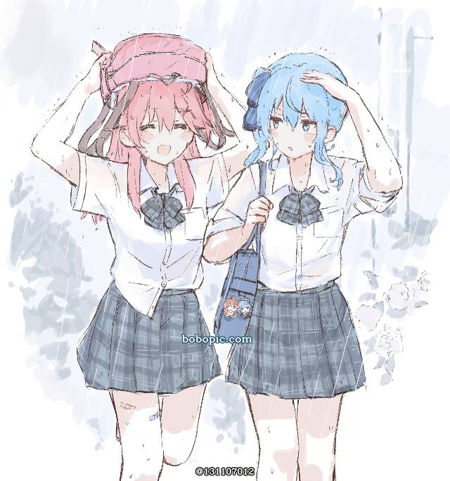 樱巫女, Suisei Hoshimachi, Hoshimachi Suisei fanart