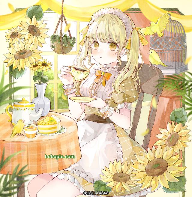 原创, 女孩子, 原创, 女仆