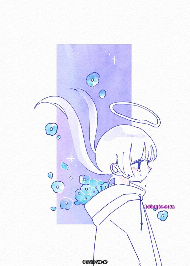 原创,女孩子,插画图片