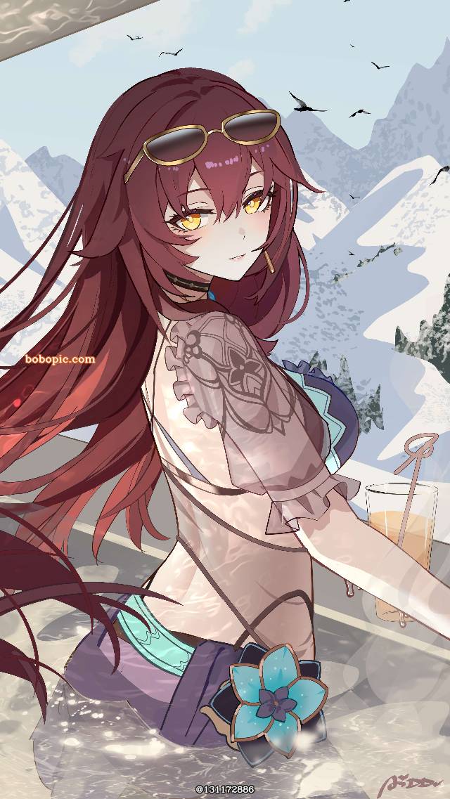 女孩子, Eden, 崩坏3rd, 100 Day Challenge, Honkai Impact 3, 泳装
