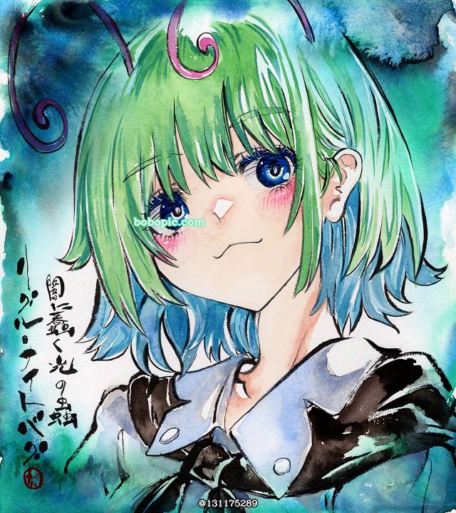 东方, 手绘, 东方Project, shishiki board, 莉格露·奈特巴格, Touhou Project 100+ bookmarks