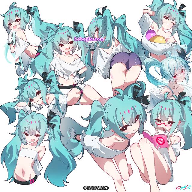初音未来, 女孩子, VOCALOID 1000收藏