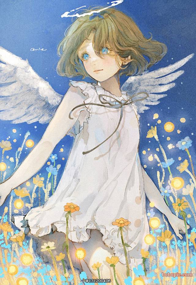女孩子, 原创, young girl, 原创, flower