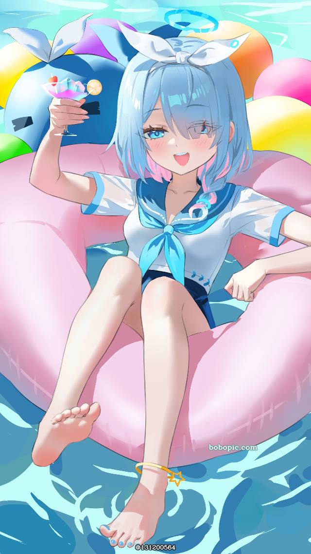 Alona (Blue Archive), Arrona, 碧蓝档案, loli, 脚底