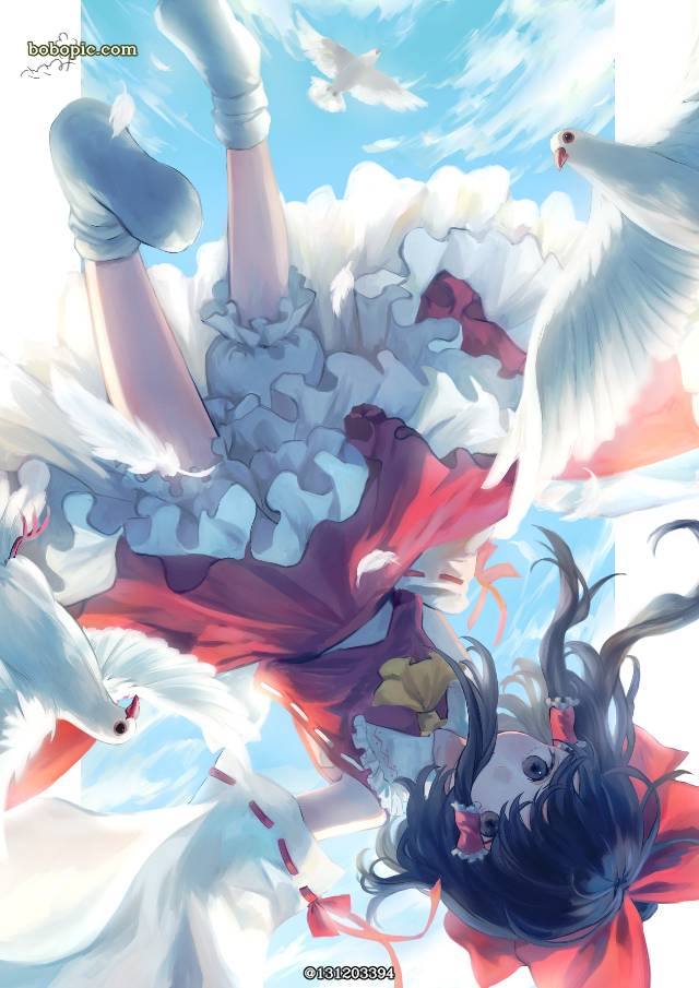 博丽灵梦, 东方Project, drawers, Touhou Project 100+ bookmarks