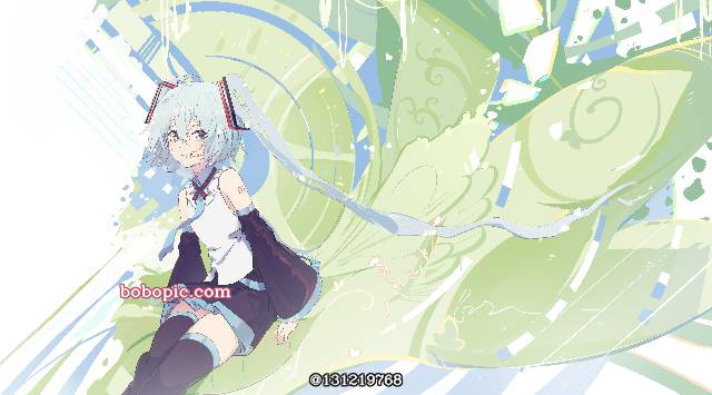 初音未来, 女孩子, flower