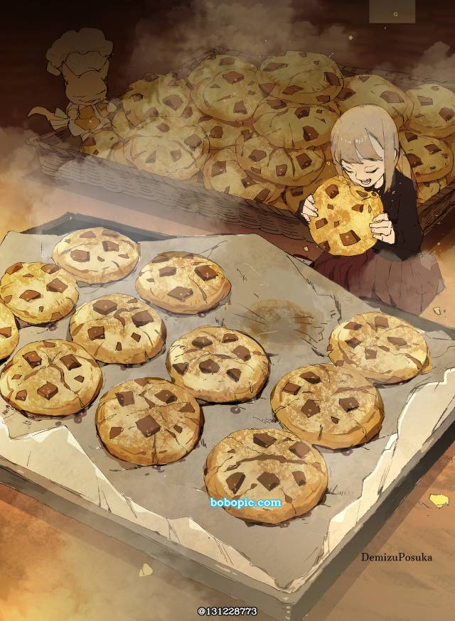 食物, cookie, large food
