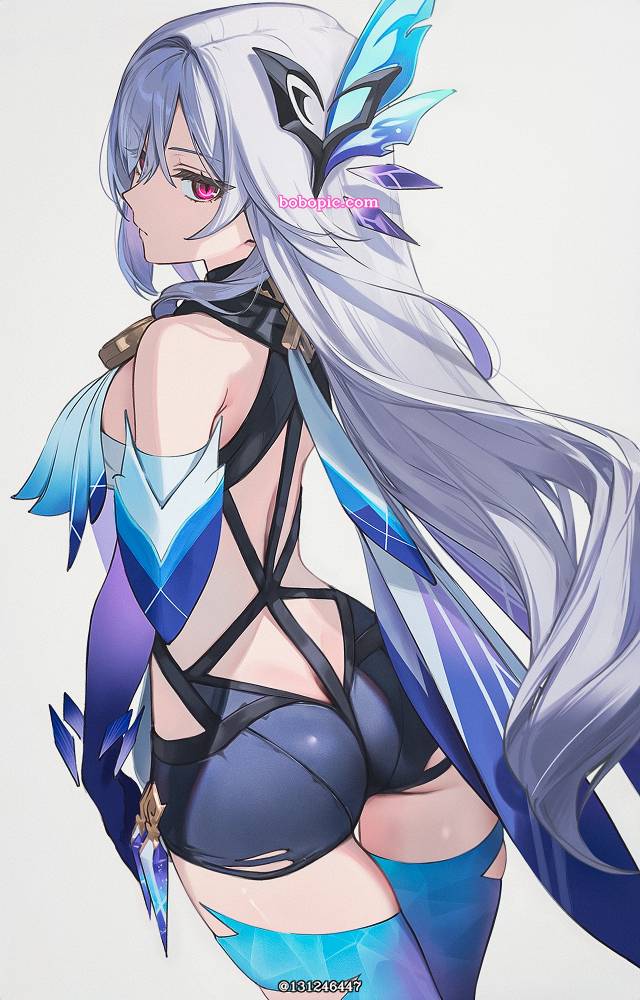 丝柯克（原神）, Genshin Impact, 女孩子, AI 画作